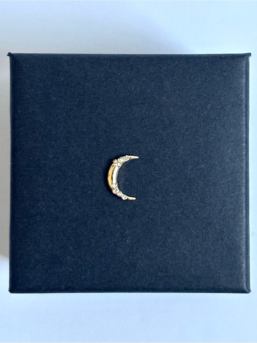 FOR LOCKET: Crescent Moon Charm